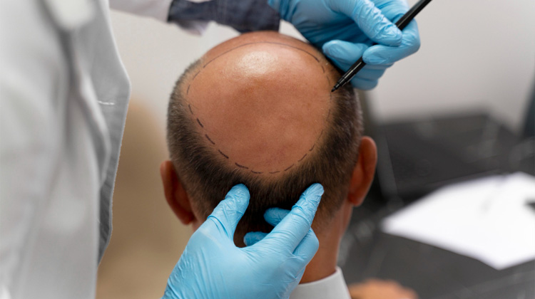 a-patient-undergoing-the-best-hair-transplant-in-Kerala-procedure